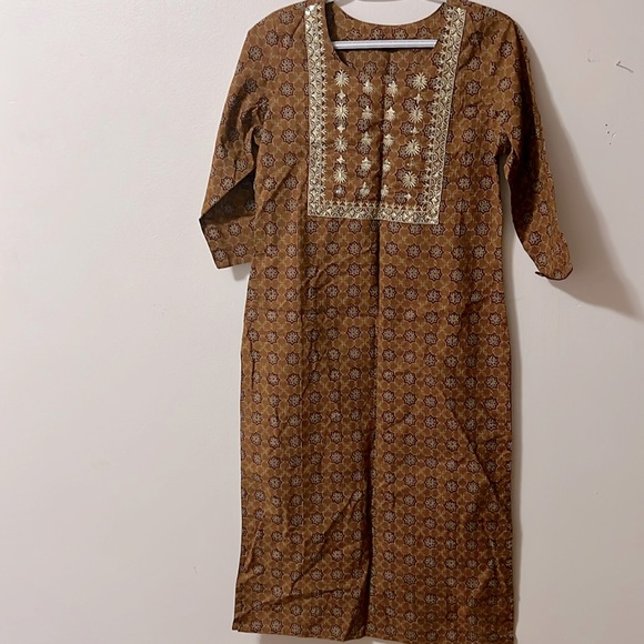 Indian cotton kurta - Picture 1 of 2